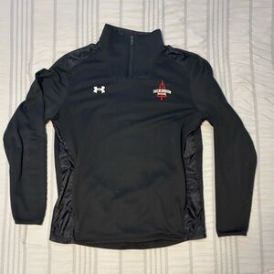 Under Armour Men’s Black Athletic Quarter Zip - Sz Lg